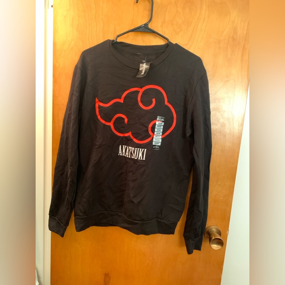 Naruto Shippuden Akatsuki Crewneck Hot Topic - Men’s Size Medium